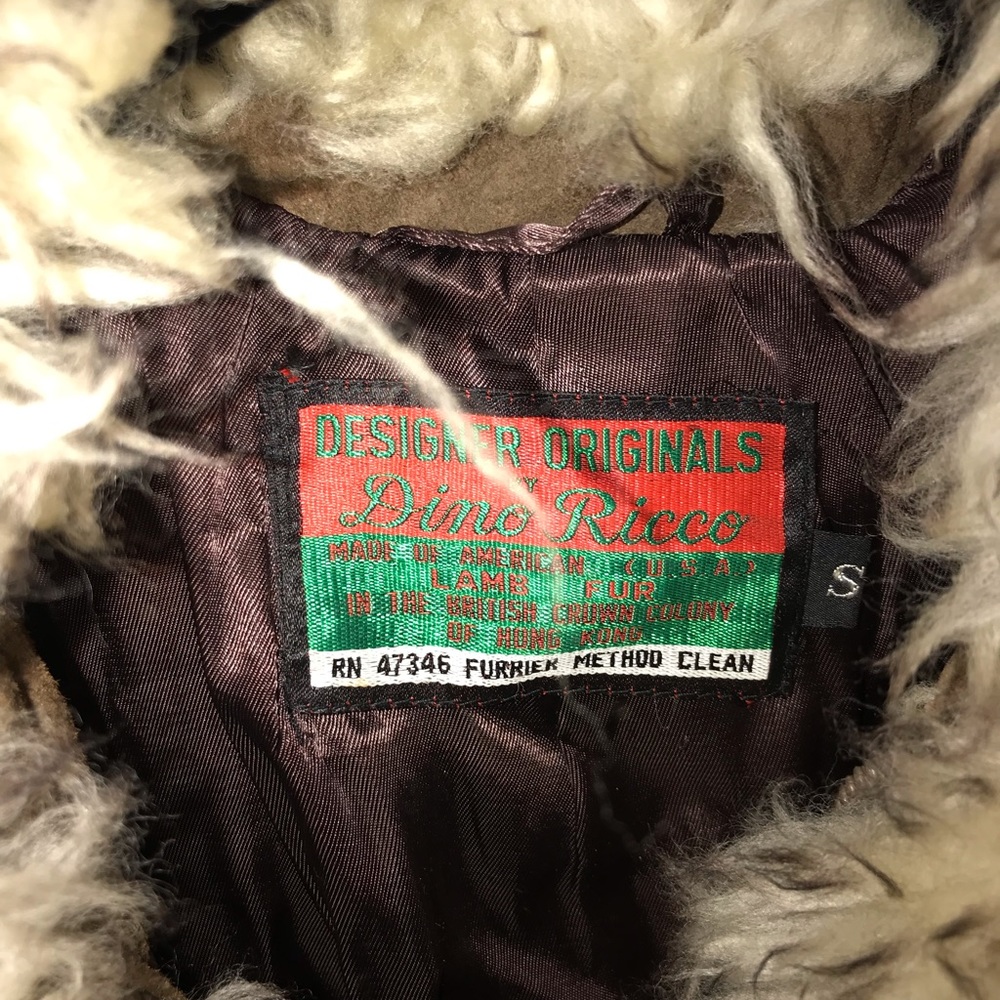 Vintage lamb fur coat - Picture 3 of 3